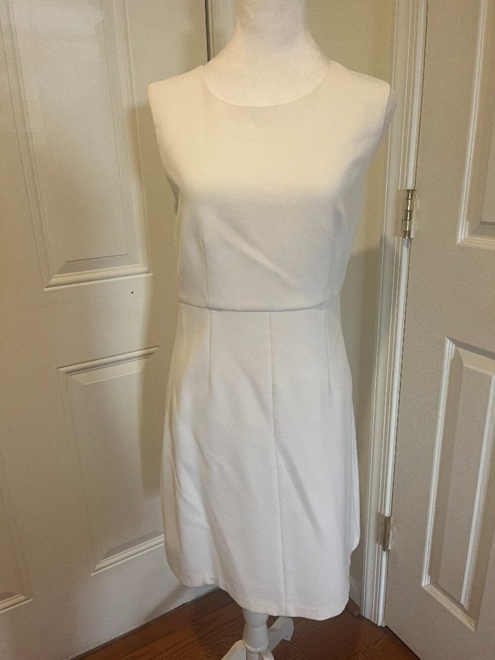 DVF white dress